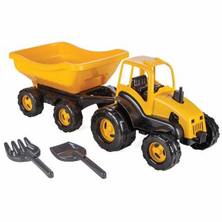 Tractor Pilsan 06-212 cu remorca si accesorii