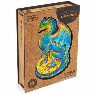 Puzzle lemn, Dragonul de foc, Unidragon