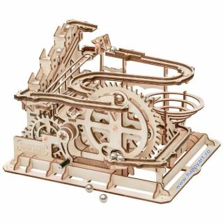 Puzzle mecanic 3D, Marble Parkour, lemn, 254 piese, LG501