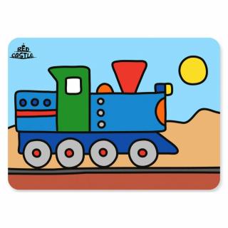 Trenulet, Set creativ Pictura cu nisip colorat, 1 plansa 21 x 29,7 cm, 10 plicuri nisip multicolor, 1 betisor, 1 folie protectie, + 3 ani