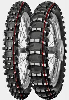 Cauciuc enduro mitas 120 80-19 TT 63M terra force- MX sand red rear