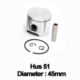 Piston complet Husqvarna 51 (45 mm)