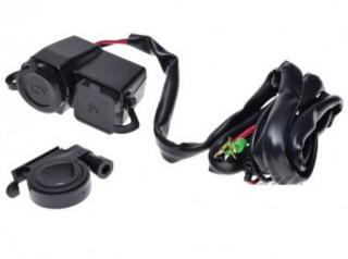 Priza alimentare Moto   Atv 12V + USB 5V