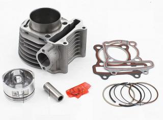 Set motor scuter chinezesc 4T 175cc GY6 piston de 61mm