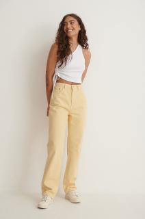 Blugi High Waisted Regular Fit denim