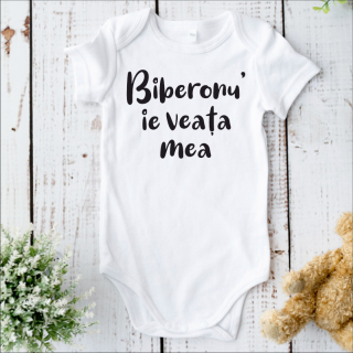 Body Bebe Personalizat Biberonu  ie Veata Mea