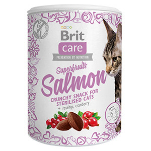 Brit Care Cat Snack Superfruits Somon