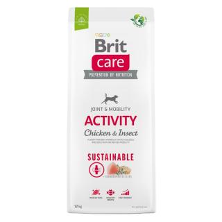 Brit Care Dog Sustainable Activity cu Pui si Insecte