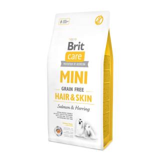 Brit Care Mini Grain Free Hair and Skin Somon si Hering