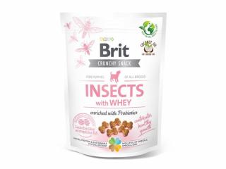 Brit Care Puppy Crunchy Snack Insects With Whey