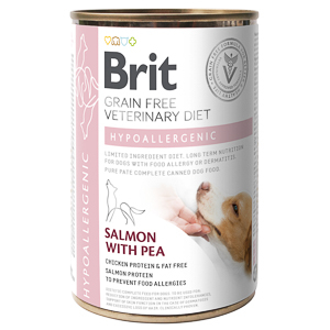 Brit GF Veterinary Diets Hypoallergenic 0.400 Gr Conserva