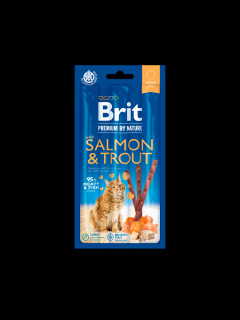 Brit Premium By Nature Cat Sticks With Salmon and Trout (3 sticks)