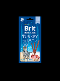 Brit Premium By Nature Cat Sticks With Turkey and Lamb (3 sticks)