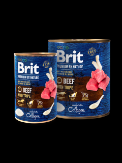 Brit Premium by Nature Dog Beef with Tripes Conserva