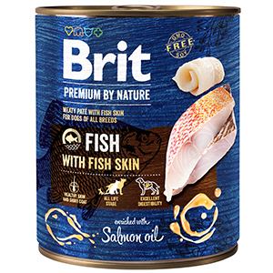 Brit Premium by Nature Dog Fish with Fish Skin Conserva