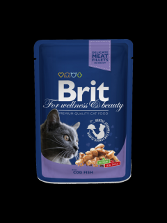 Brit Premium Cat Adult Cod Plic