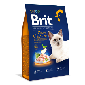 Brit Premium Cat Indoor cu Pui