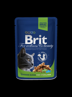 Brit Premium Cat Sterilised cu Pui Plic