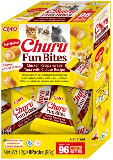 Churu Cat Fun Bites Reteta cu Pui, Ton si Branza