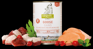 Conserva Isegrim Dog Adult cu Carne de Gasca si Cartofi Dulci