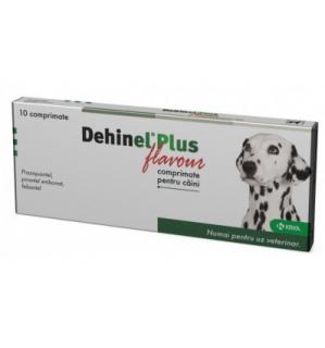 Dehinel Plus Flavour 10 Comprimate