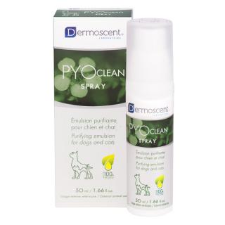 Dermoscent PYOclean Spray Purificator pentru Caini si Pisici 50 ML