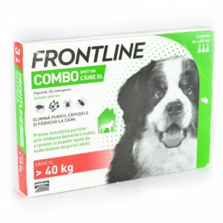 Frontline Combo Pipeta Antiparazitara Caine 1 Pipeta XL