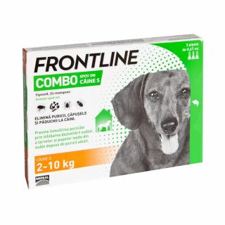 Frontline Combo Pipeta Antiparazitara Caine 1 Pipete S