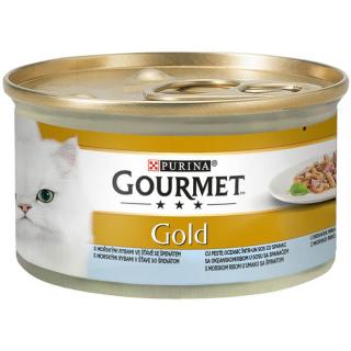 Gourmet Gold Double Pleasure Peste oceanic cu Spanac