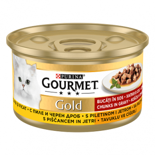 Gourmet Gold Pui si Ficat in Sos Conserva