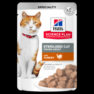 Hill s Science Feline Young Adult Sterilised with Turkey Pouch