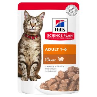 Hills SP Feline Adult Turkey Pouch