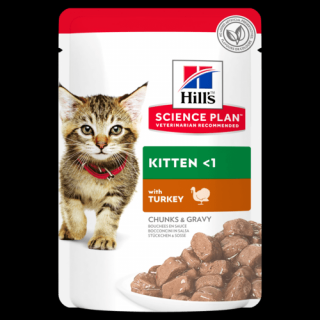 Hills SP Feline Kitten Turkey Pouch