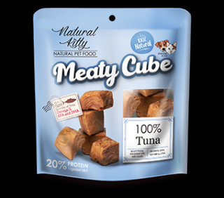 Natural Kitty Recompensa Meaty Cube Ton 60 Gr