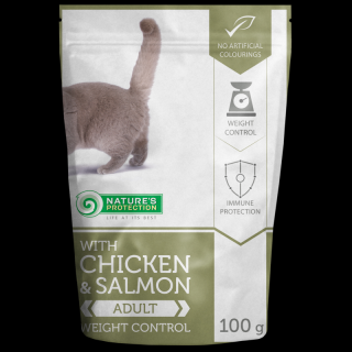 Nature s Protection Cat Weight Control ChickenSalmon 100 G