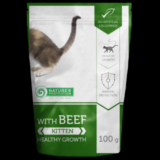 Nature s Protection Kitten Beef 100 G