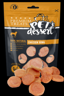 Pet s Desert Dog Chicken Ring 80G LSC-04