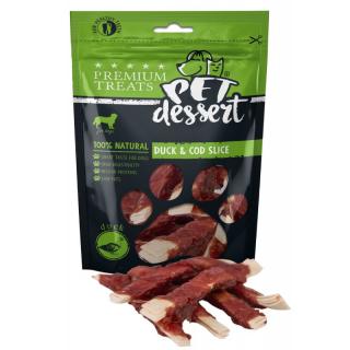 Pet s Desert Dog DuckCod Slice 80g LSD-12