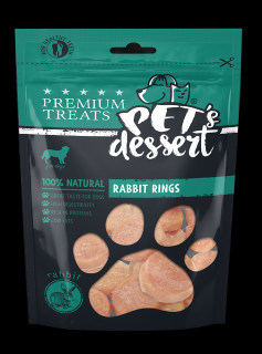 Pet s Desert Dog Rabbit Rings 80g LSR-09