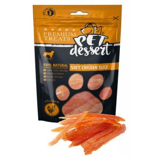 Pet s Desert Dog Soft Chicken Slice 80g LSC-02