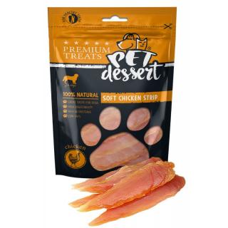 Pet s Desert Dog Soft Chicken Strips 80g LSC-01
