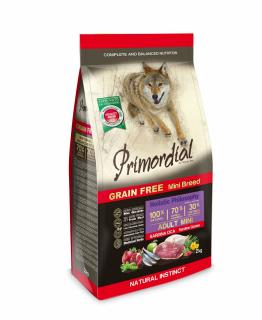 Primordial Grain-Free Holistic Dog Adult Mini cu Sardine si Gasca