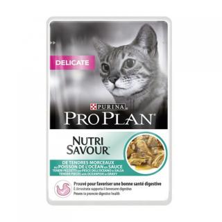 Pro Plan Cat Delicate NutriSavour Peste Oceanic Plic