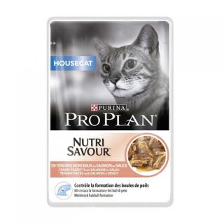 Pro Plan Cat Housecat NutriSavour Somon Plic