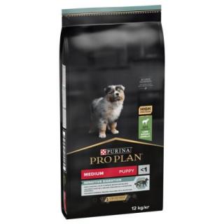 Pro Plan Medium Puppy Sensitive Miel si Orez 12 Kg