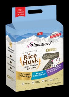 Signature7 Asternut Igienic Original Rice Husk 7 L