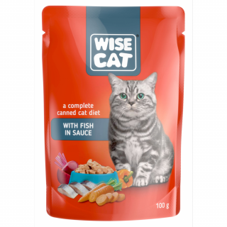 Wise Cat Plic cu Peste in Sos