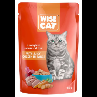 Wise Cat Plic cu Pui si Legume in Jeleu