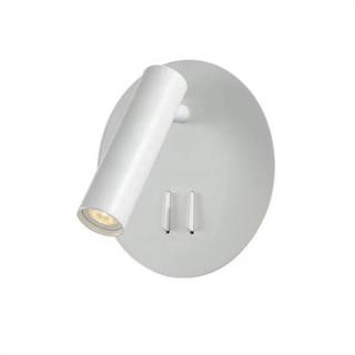 Aplica de perete 11W rotunda, RF-X20636WH alb minimalist, lumina neutra 4000K