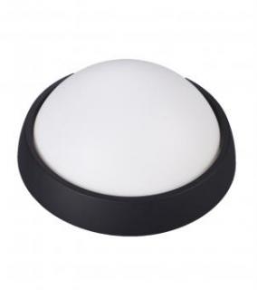 Aplica LED de exterior IP44 Rotunda Neagra 12W